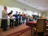 Mom&#39;s 101th-123  Hospice Singers (with cello)